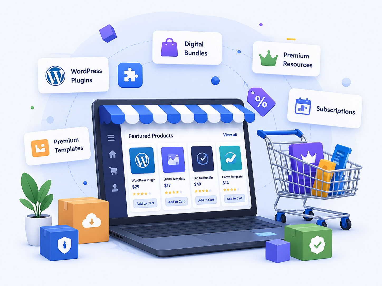 KratiKart Digital Marketplace
