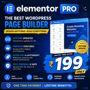 Elementor Pro Plugin (Lifetime Updates)